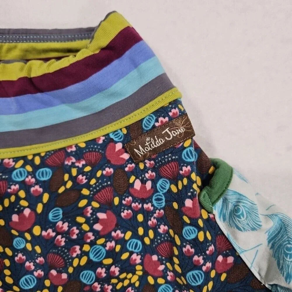 Matilda Jane Fingerpaint Michelle Skirt Girls Paint by Numbers Size‎ 4 Floral